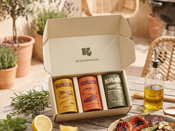 Coffret 3 mélanges d'épices Explorateur 145g