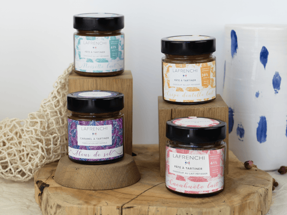 4 Pâtes et Caramels à Tartiner - Version Chocolat au Lait