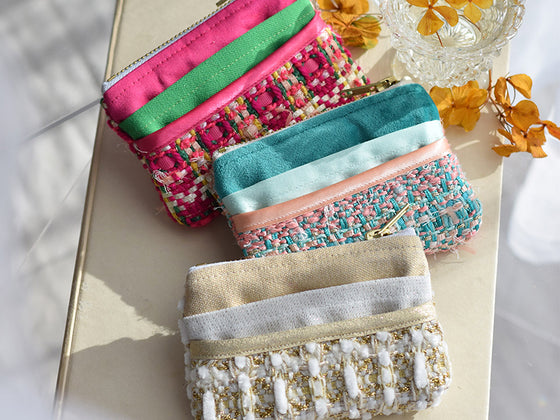 Porte Monnaie et broche Ronde