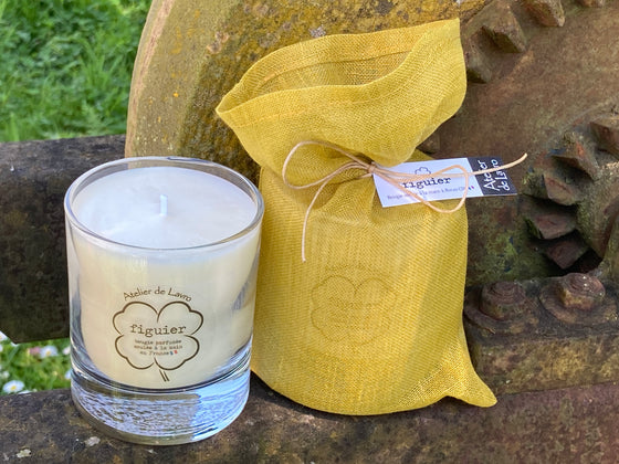 Une bougie parfumée 170g