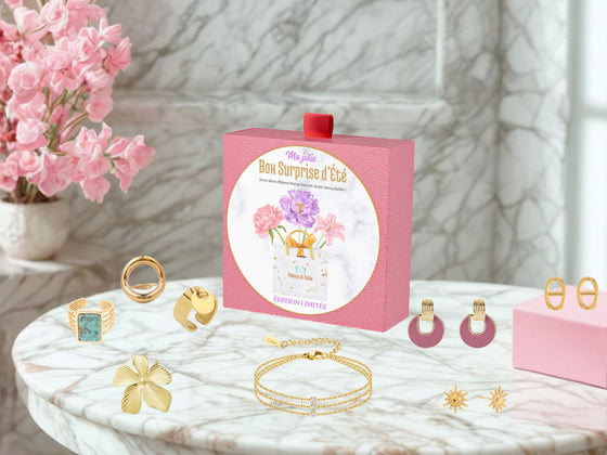 Box Bijoux SURPRISE 2 pièces en acier