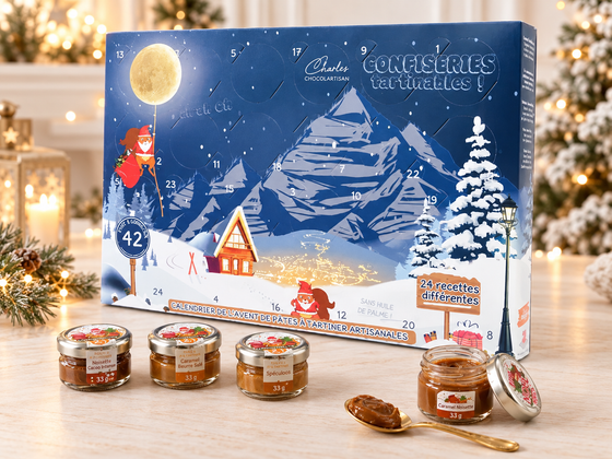Calendrier de l'Avent Pâte à Tartiner Maître Artisan Chocolatier 2026