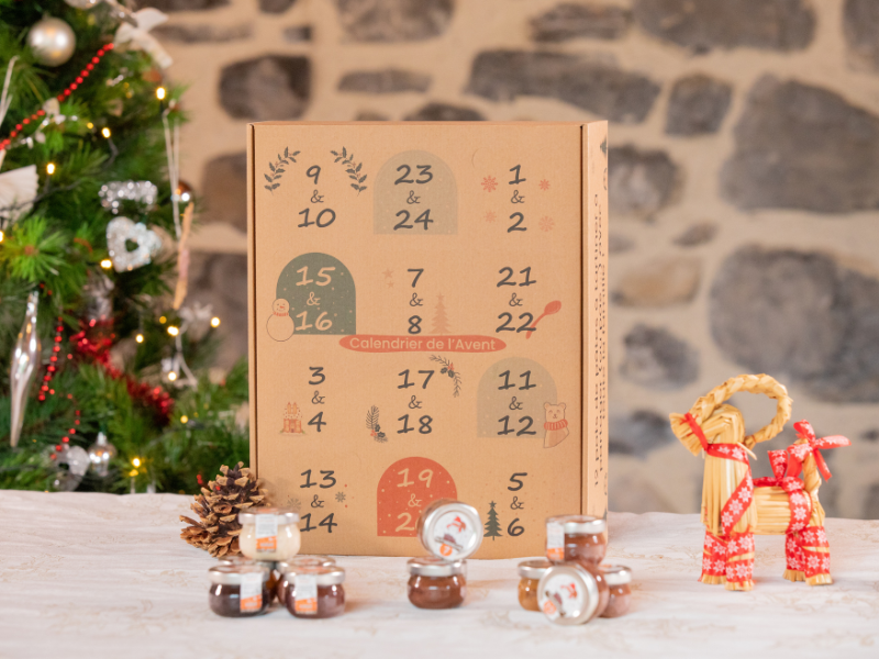 Calendrier de l'Avent Pâte à Tartiner artisanale 2025