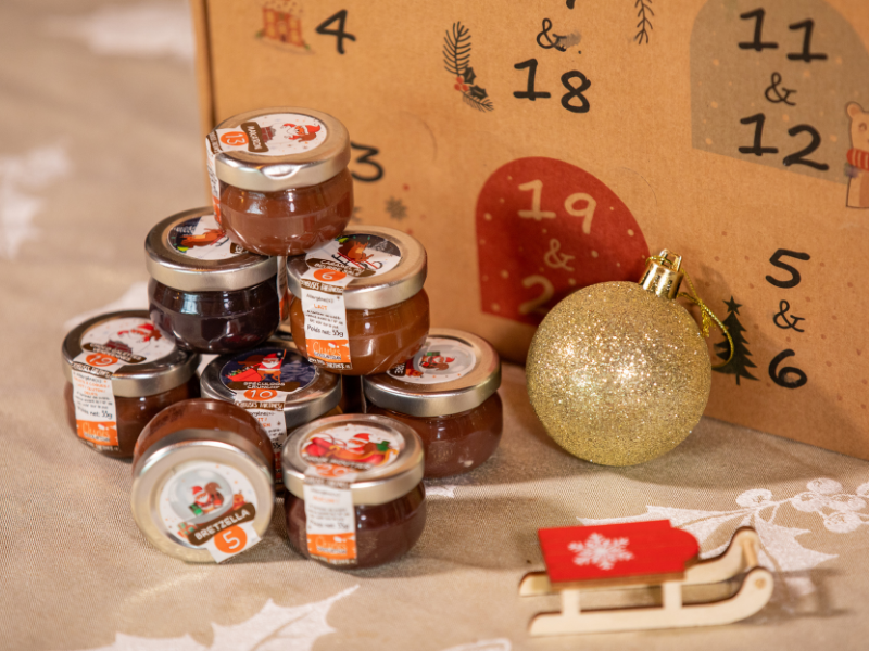 Calendrier de l'Avent Pâte à Tartiner artisanale 2025