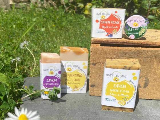 Coffret Savons, Baume, et Savon Déo