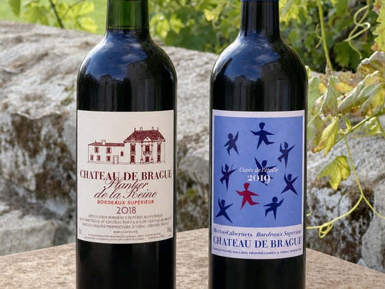 Coffret 2 Bordeaux Sup. haut de gamme rouge 2x75cl
