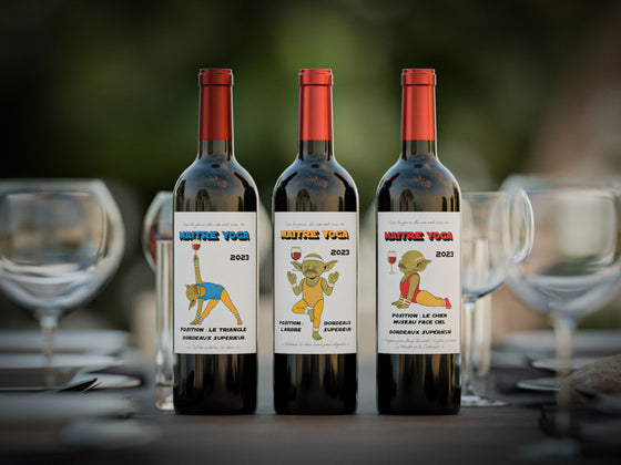 Coffret vin Maitre Yoga – Bordeaux Supérieur