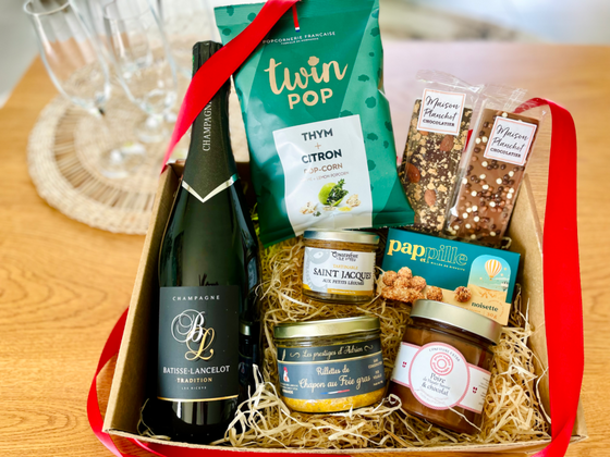 Coffret d'Exception : Champagne & mets
