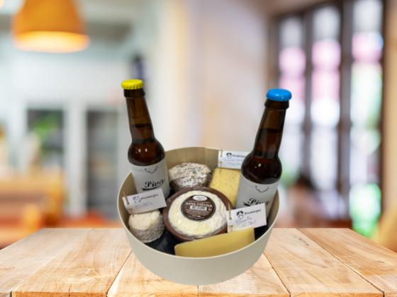 Plateau apéritif Fromage, Charcuterie et Bières de l'Ain