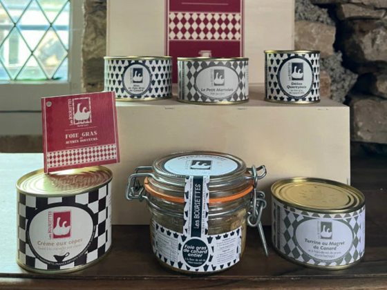 Coffret gourmand Foie gras et autres douceurs