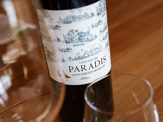 Coffret 1 bouteille Chateau du Paradis Saint-Émilion Grand Cru
