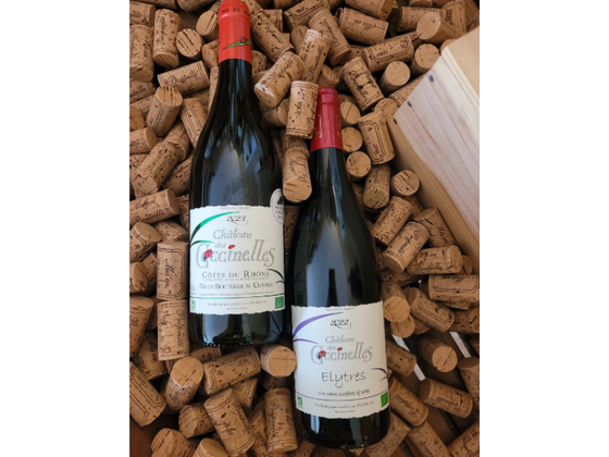 Coffret 2 vins Côtes du Rhône Sans Sulfités ajoutés BIO