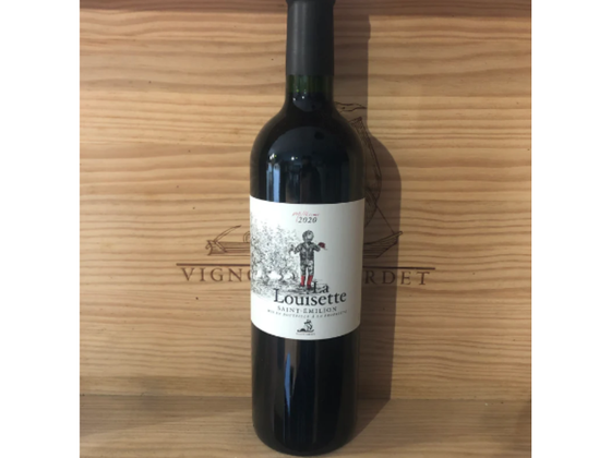 1 bouteille Louisette Saint-Emilion 75CL