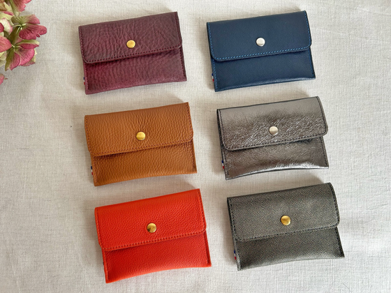 Porte-monnaie en cuir