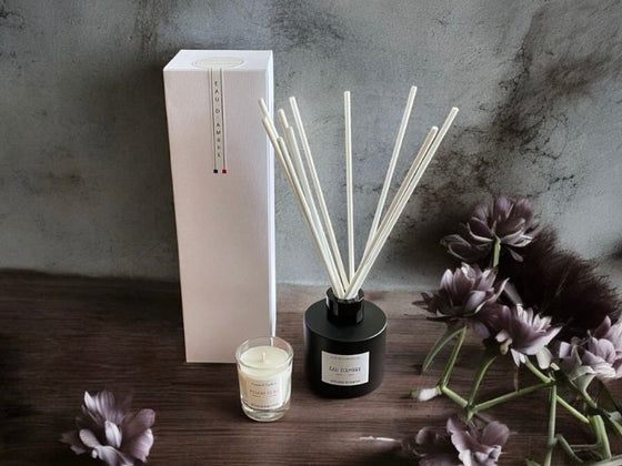 Coffret Diffuseur 100ml + une miniature bougie 50ml