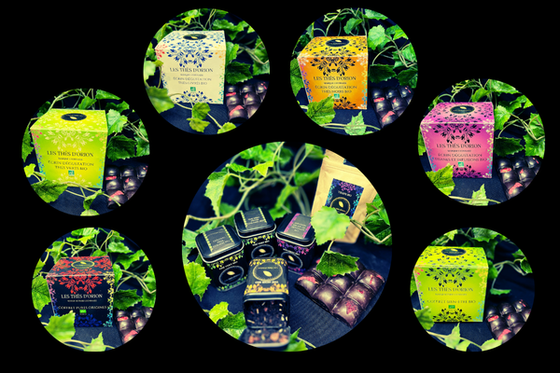 Ecrin de thés et chocolats