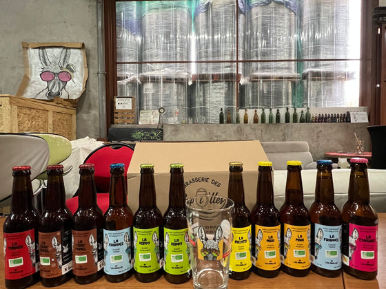 11x33cl bières artisanales lorraines et un verre de 33cl