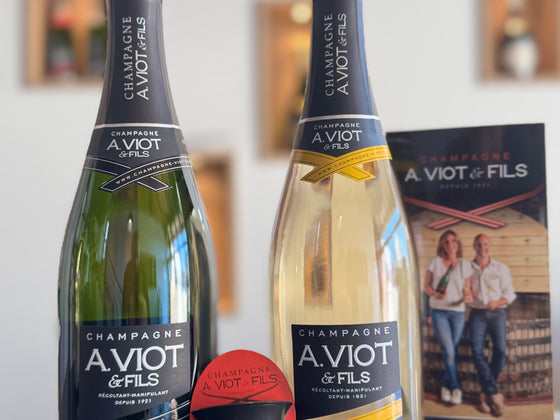 Duo de Champagnes et son bouchon