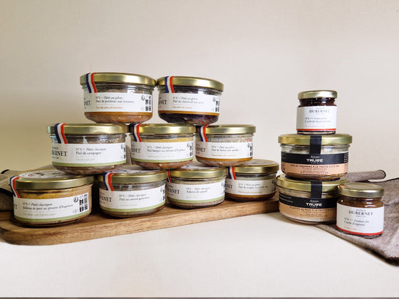 11 Terrines 125g et 2 Confits de 50g