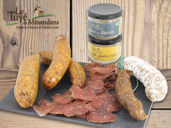 Assortiment de Charcuteries Terroir Comtois