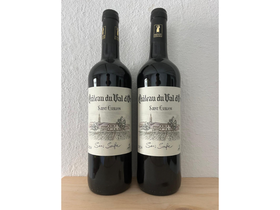 Coffret Duo Château du Val d'Or Saint Emilion - sans souffre