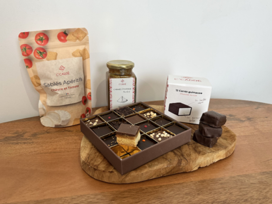 Coffret gourmand autour du shortbread et autres gourmandises