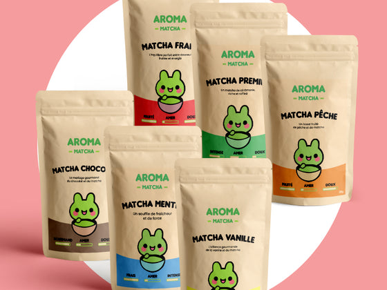 Coffret Matcha Multi Saveurs + Cuillère doseuse offert