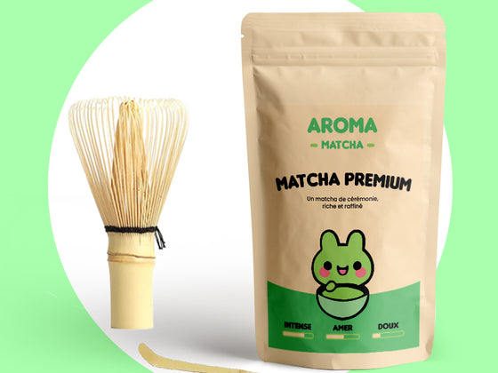 Coffret Matcha Traditionnel + Cuillère doseuse et fouet traditionnel offerts