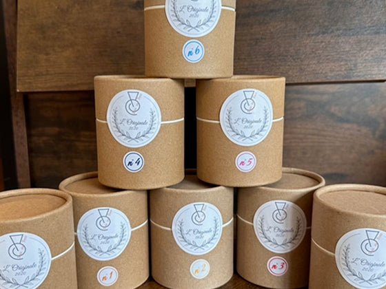 3 Bougies Originales (cire de colza & huiles essentielles) 3 Secrets : anti-mites