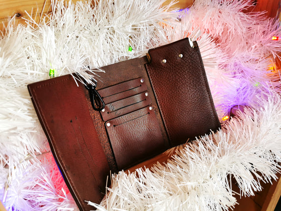 PORTEFEUILLE TRIFOLD MONTAGNE - 8 CB