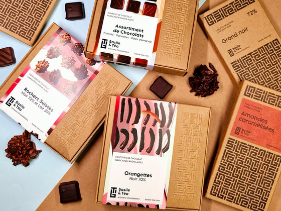 Coffret Orangettes, Assortiment, Rochers & Tablettes