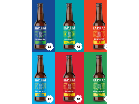 Coffret 12 Bières Bapbap