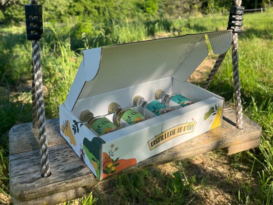 Coffret Gin, Pastis et Vermouth Bio