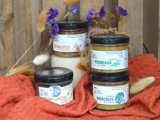 Végétarien : tartinables aux légumes d'automne/hiver