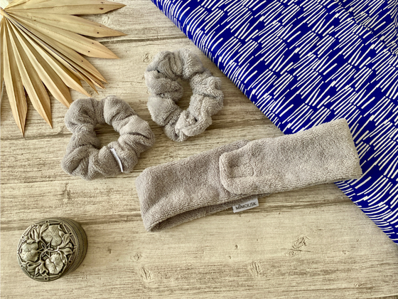 1 Bandeau + 2 Manchettes skin-care