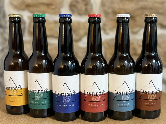 Coffret bière 6 bières de Savoie Brune, Blanche, IPA, Blonde, Triple