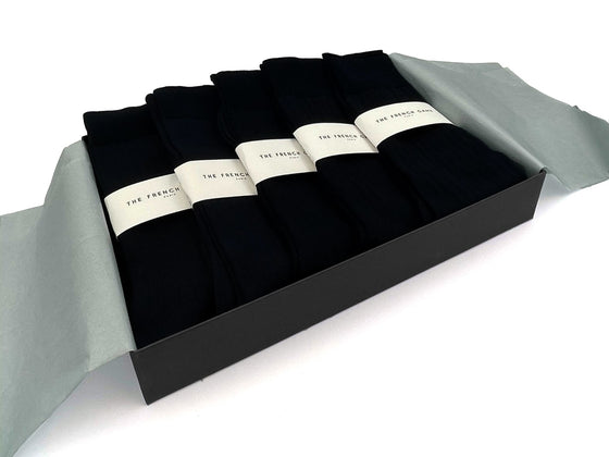 Semainier de chaussettes black frenchy