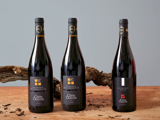 Coffret vins casher du Rhône BIO 3 Bouteilles rouge AOP Côtes-du-Rhône Village Visan