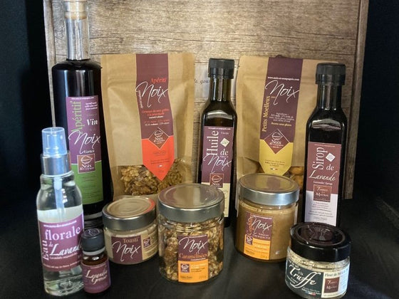 Grand Coffret Truffe, Lavande, Noix