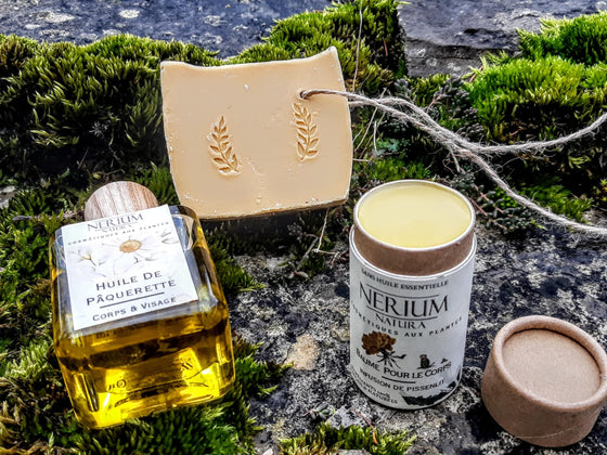 Coffret soins aux plantes