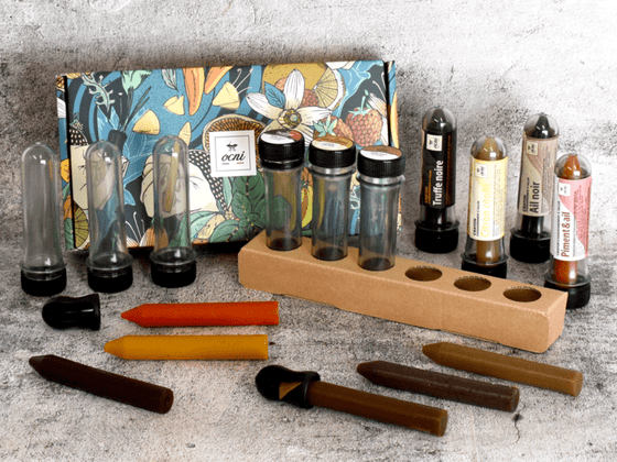 Pack cadeau 9 crayons d'assaisonnement à tailler