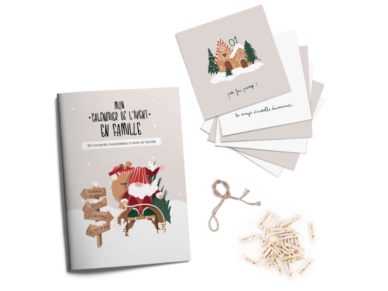 Calendrier de l'Avent Atelier Gigogne