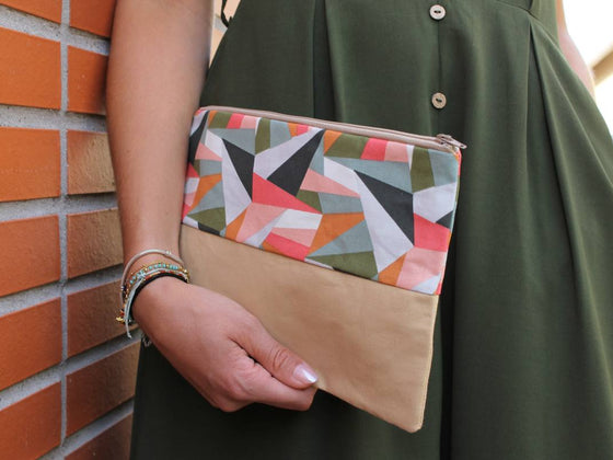 Pochette zippée Maya