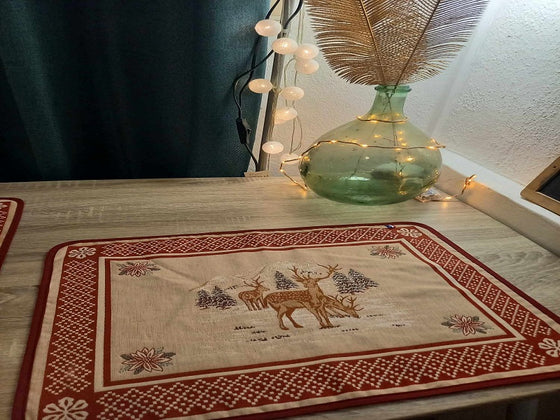 1 ENSEMBLE DE 4 SETS DE TABLE