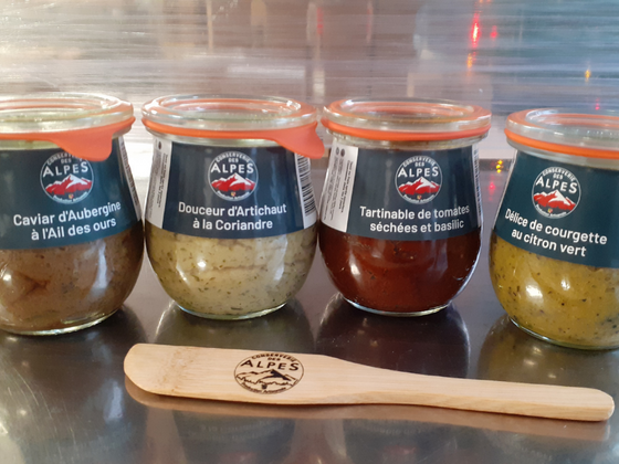 Coffret tartinables de légumes des Alpes