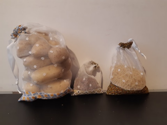 Ensemble de 4 sacs à vrac