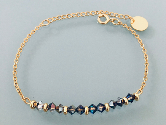 Bracelet pierres naturelles magiques Swarovski