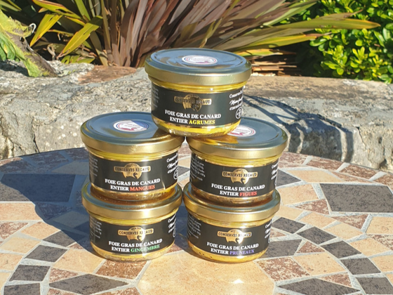 Assortiment de foie gras gourmets