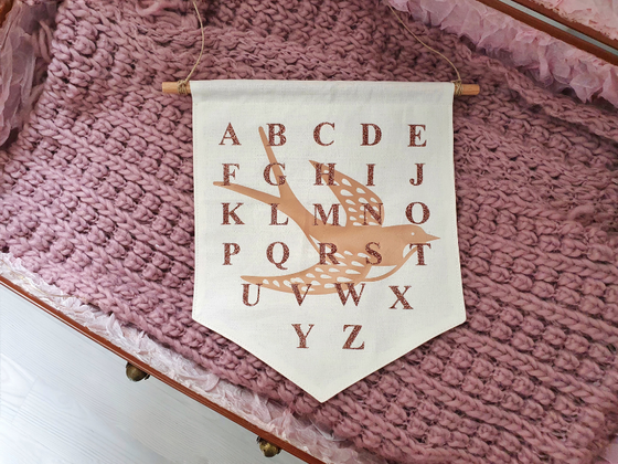 Bannière Abécédaire oiseau