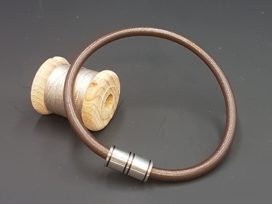 Bracelet pour homme en cuir